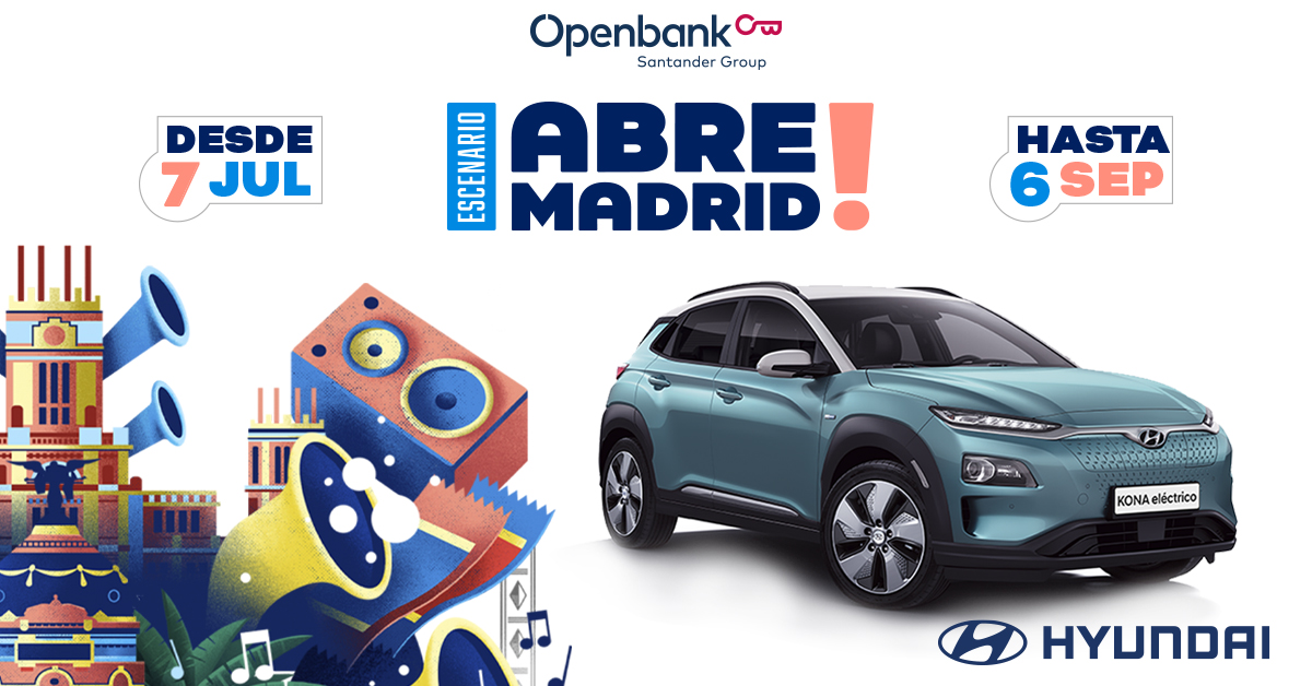 Hyundai colaborador oficial de Abre Madrid