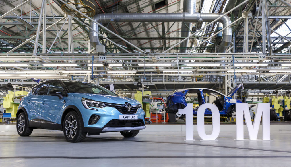 La Fábrica de Valladolid de Renault fabrica su vehículo 10 mill.
