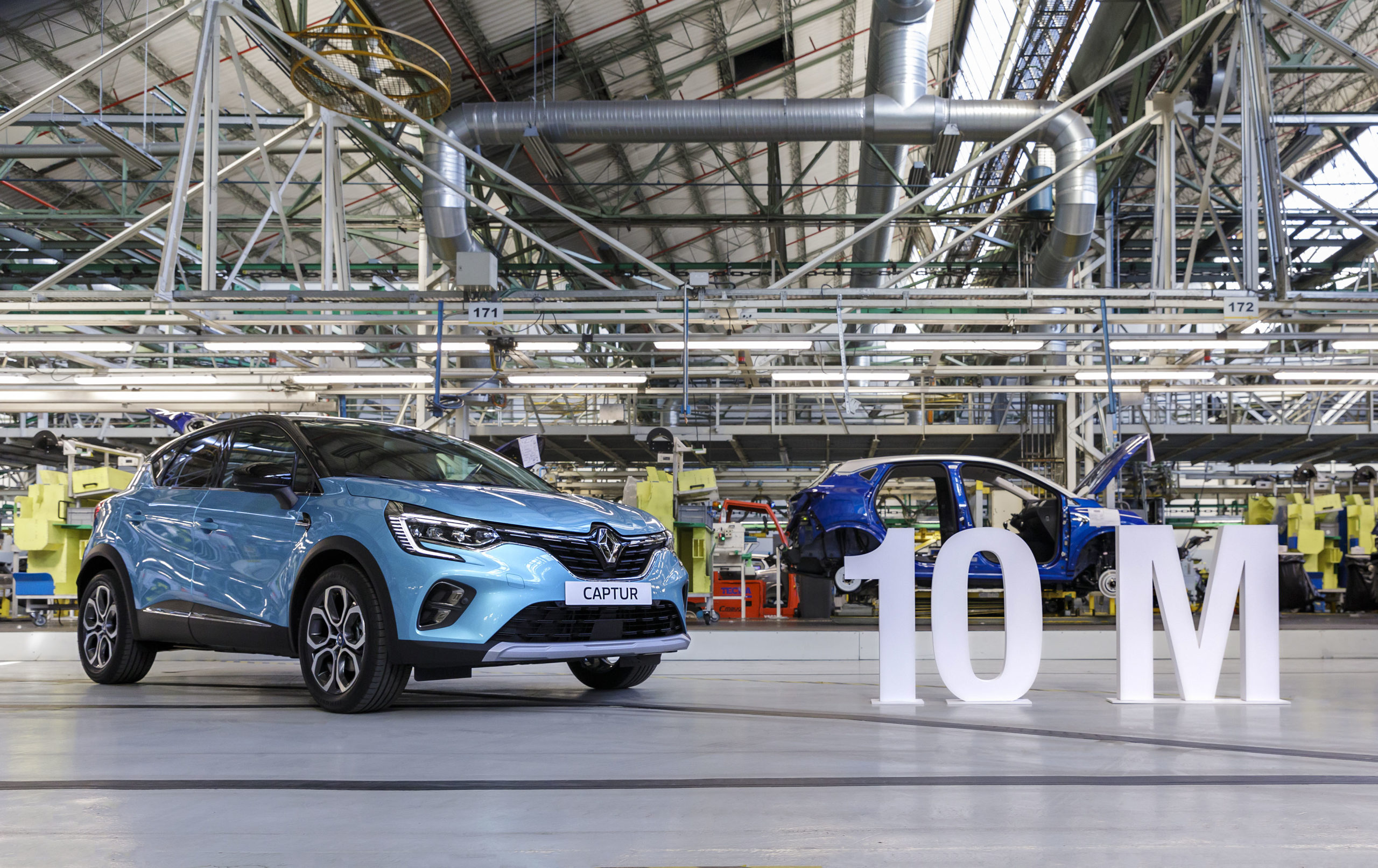 La Fábrica de Valladolid de Renault fabrica su vehículo 10 mill.