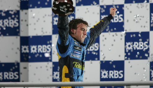 Fernando Alonso vuelve a la Fórmula 1 a bordo de un Renault