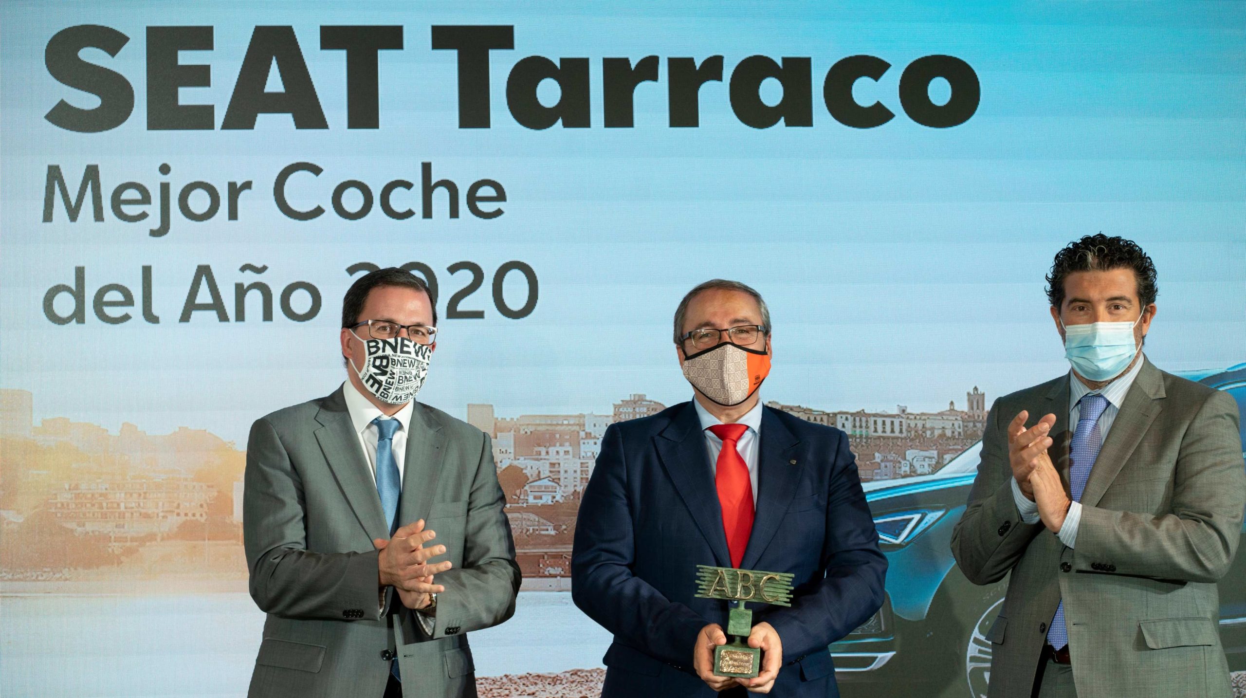 SEAT Tarraco, recibe el premio ABC Mejor Coche del Año 2020