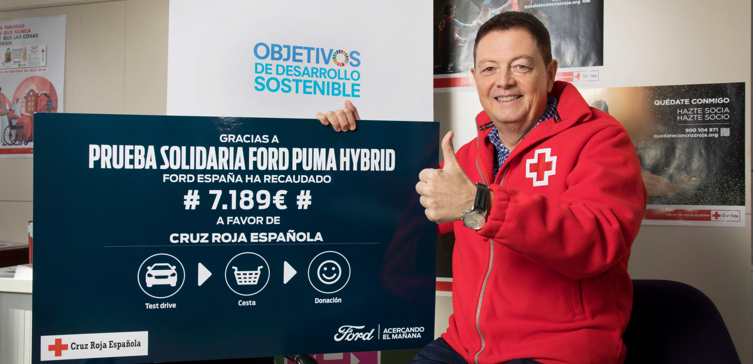 Ford España colabora estrechamente con Cruz Roja Española