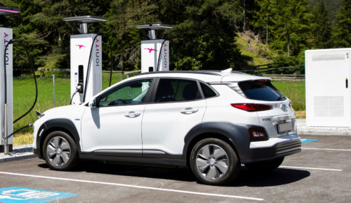 Hyundai utiliza la red de recarga Ionity