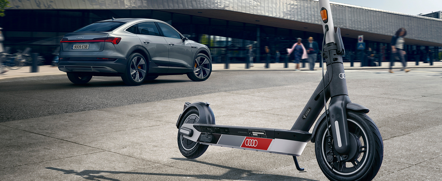Audi electric kick scooter, la nueva alternativa de movilidad eléctrica