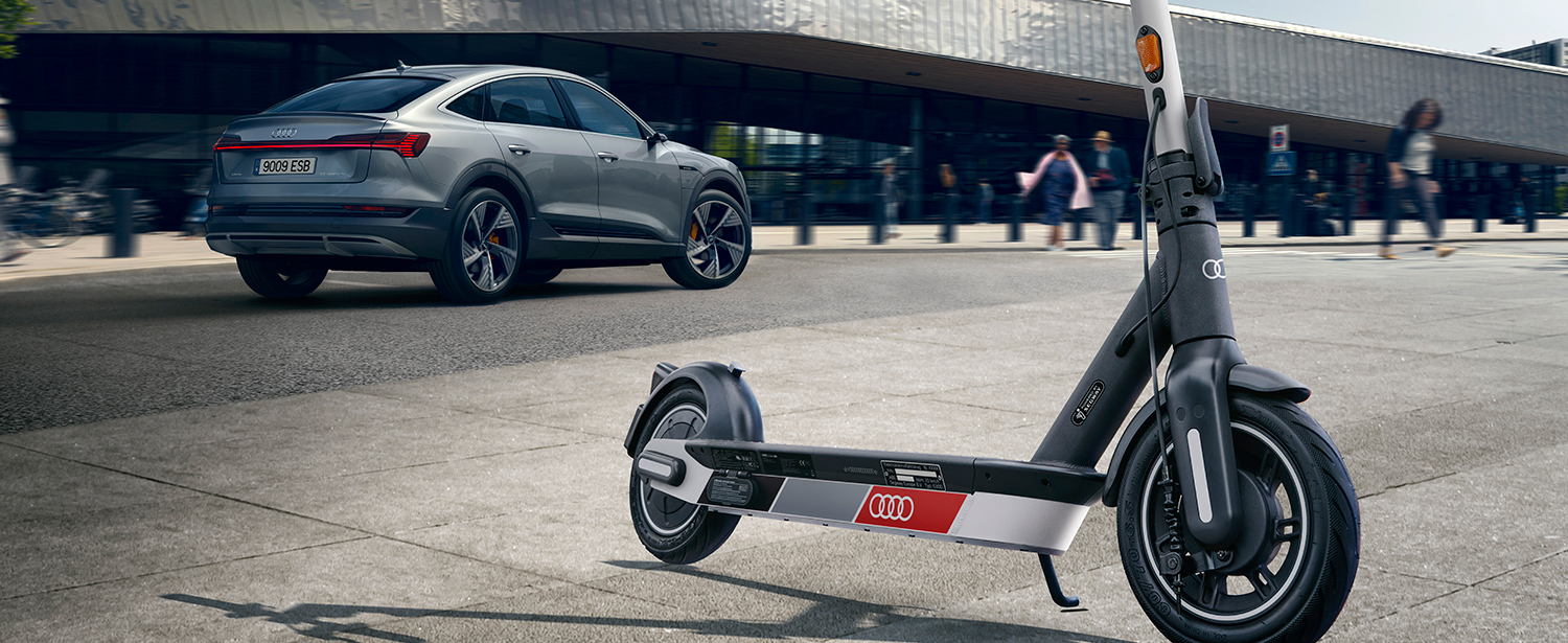 Audi electric kick scooter la nueva alternativa de movilidad