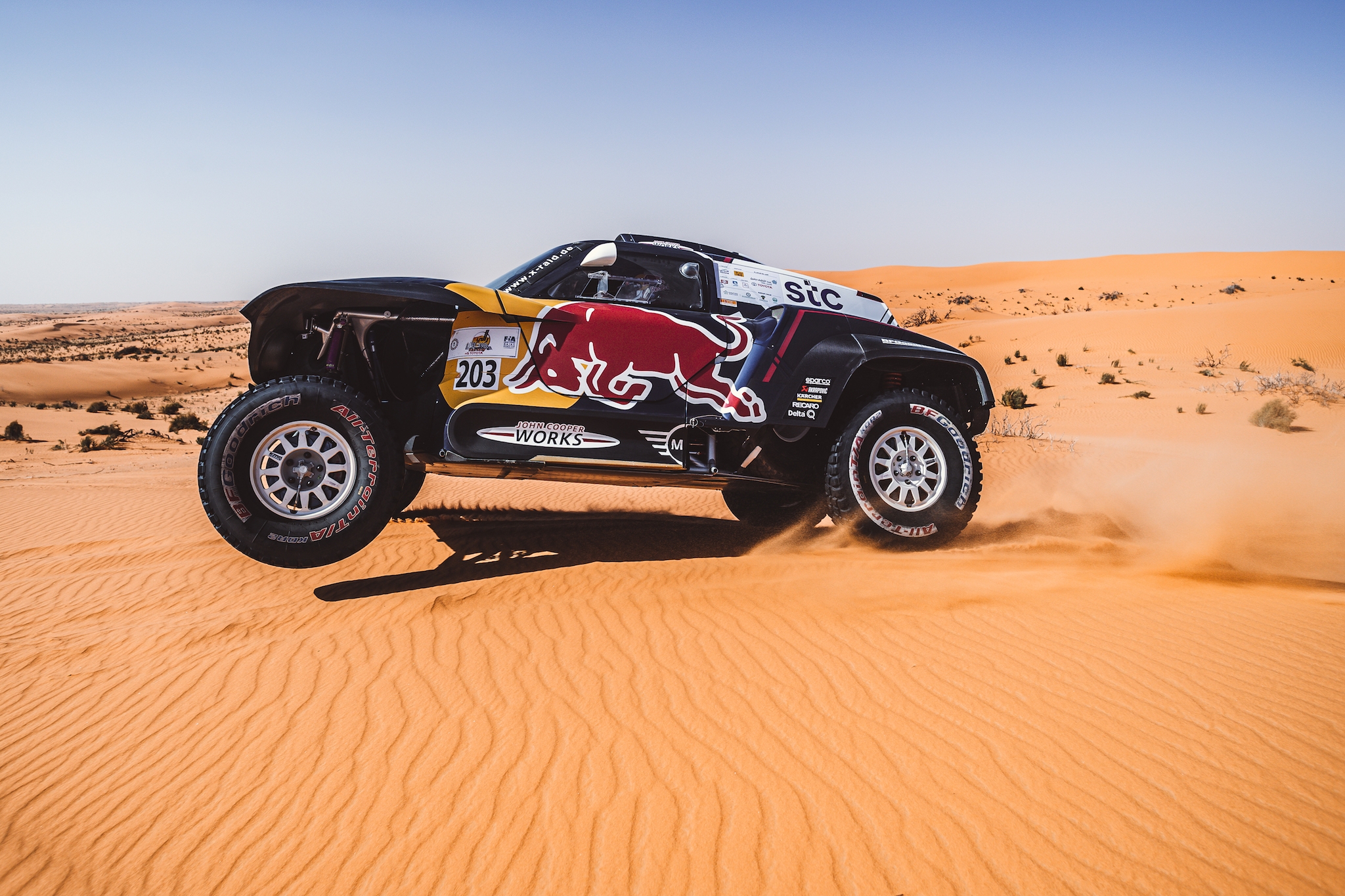 Así es el MINI JCW Buggy de Carlos Sainz y Lucas Cruz para el Dakar 2021