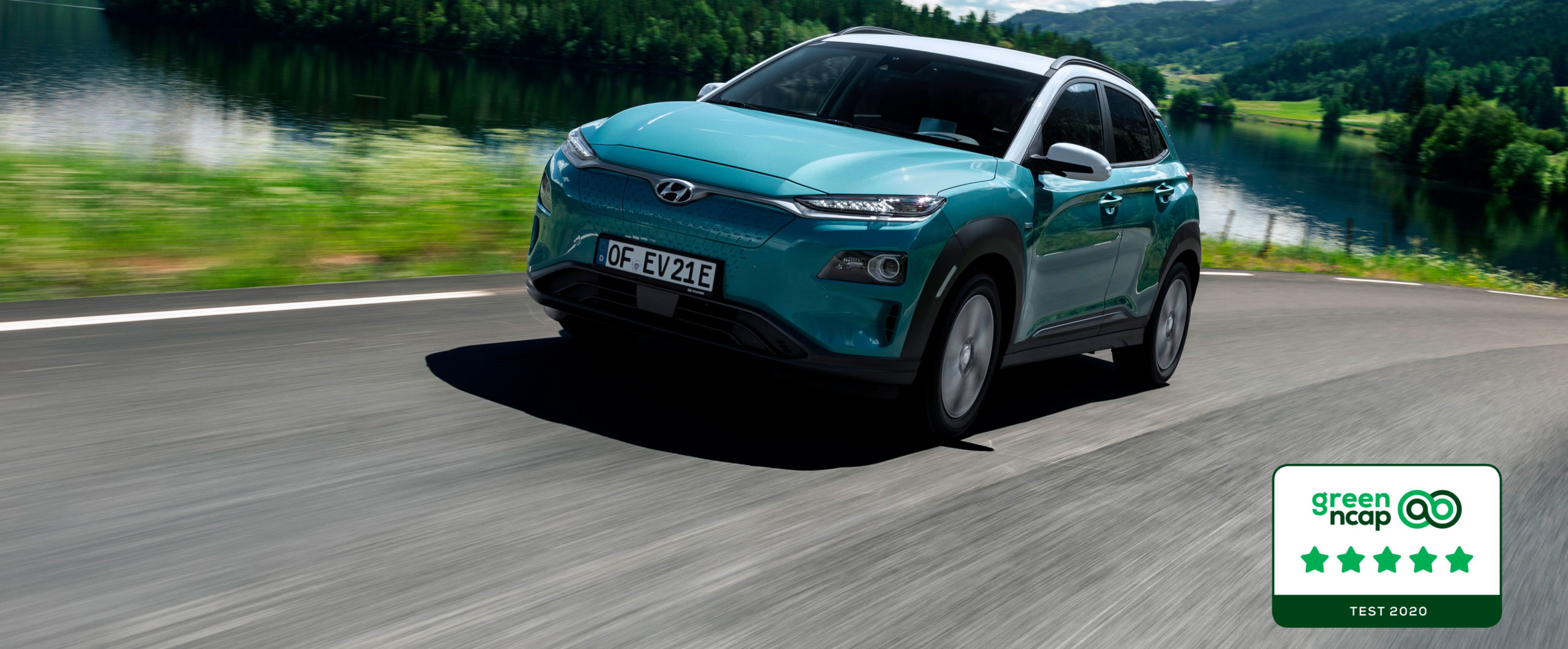 Hyundai Kona eléctrico 5 estrellas Green NCAP