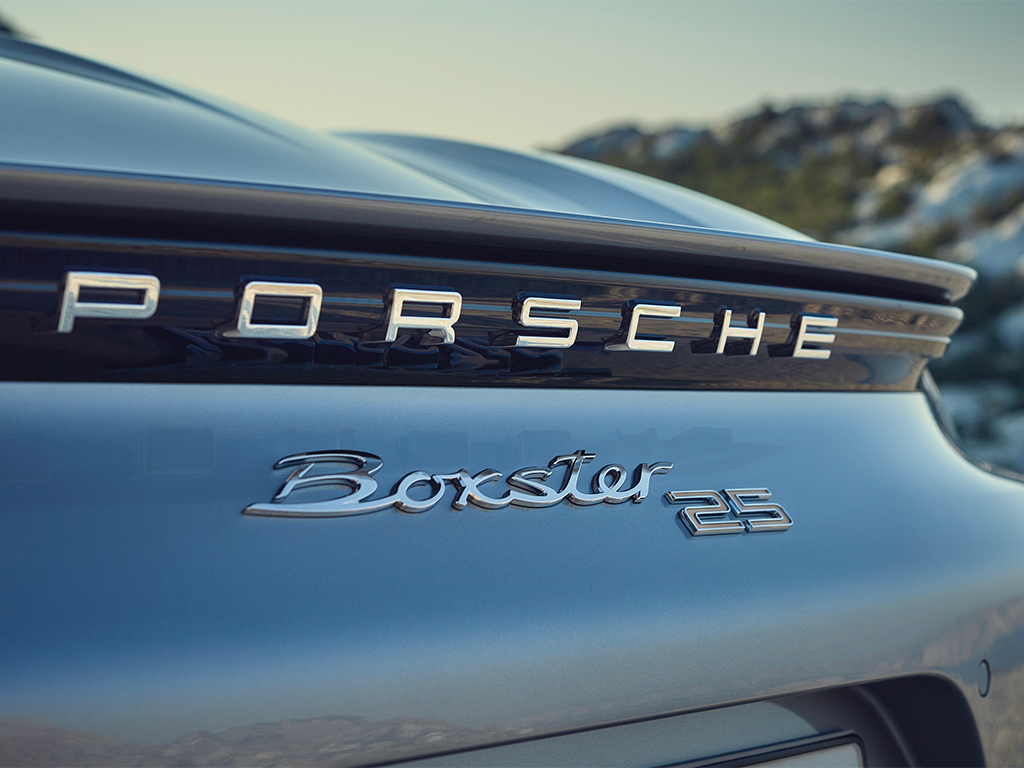 Porsche Boxster 25º Aniversario, nueva edición limitada