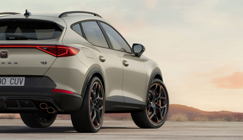 CUPRA Formentor VZ5 para celebrar el tercer Aniversario de CUPRA