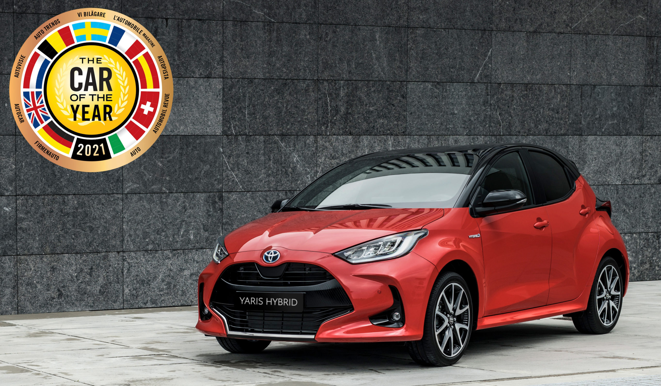 Toyota Yaris "coche del año 2021"