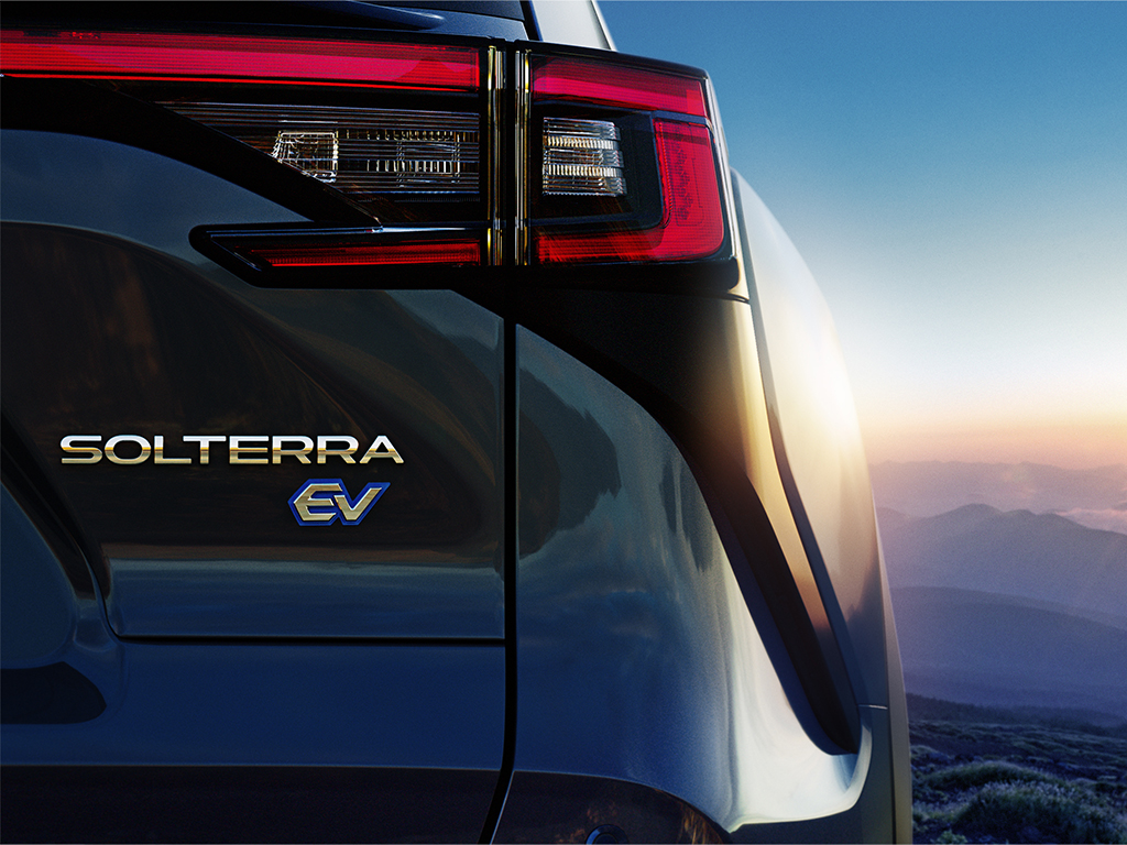 Solterra, el nombre del nuevo SUV 100% eléctrico de Subaru