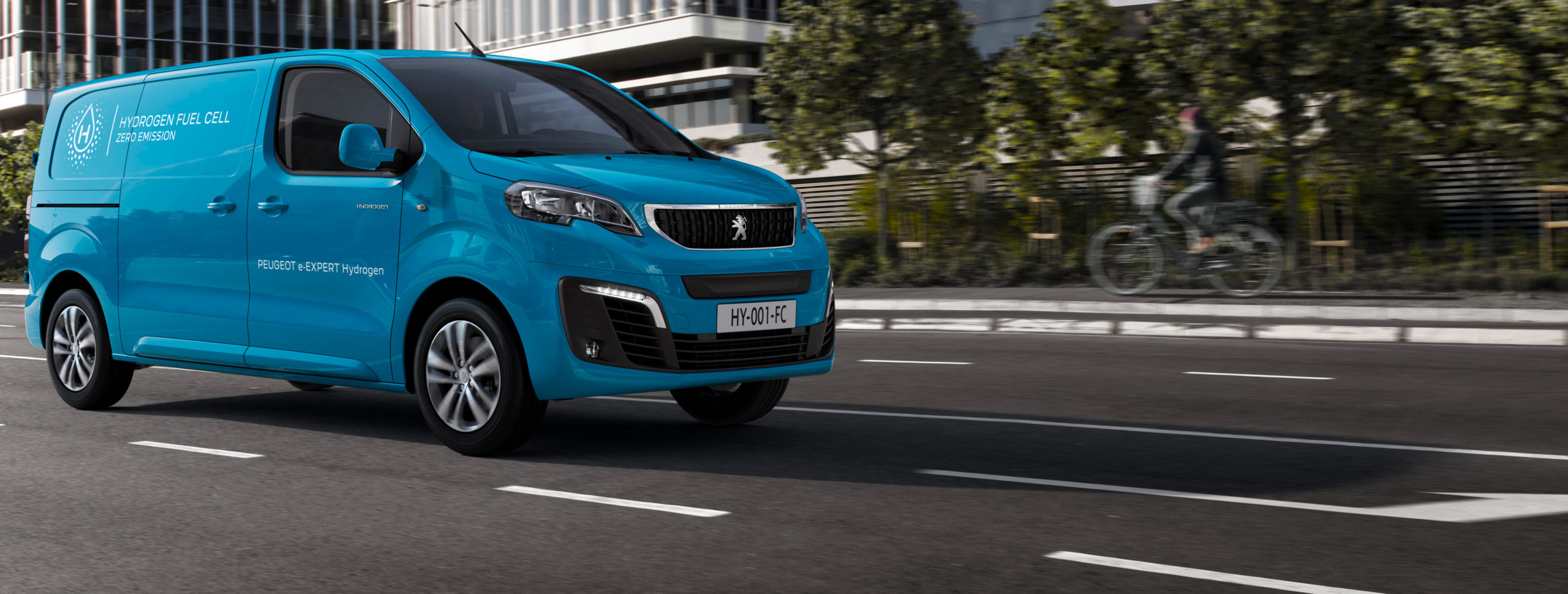 Peugeot e-Expert primera Van eléctrica con pila de hidrógeno