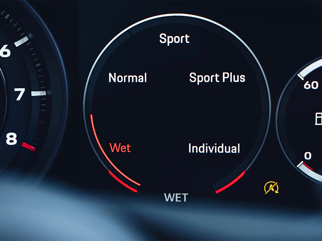 Porsche 911, 5 modos de conducción
