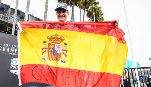 Alex Palou Campeón de la  Indycar