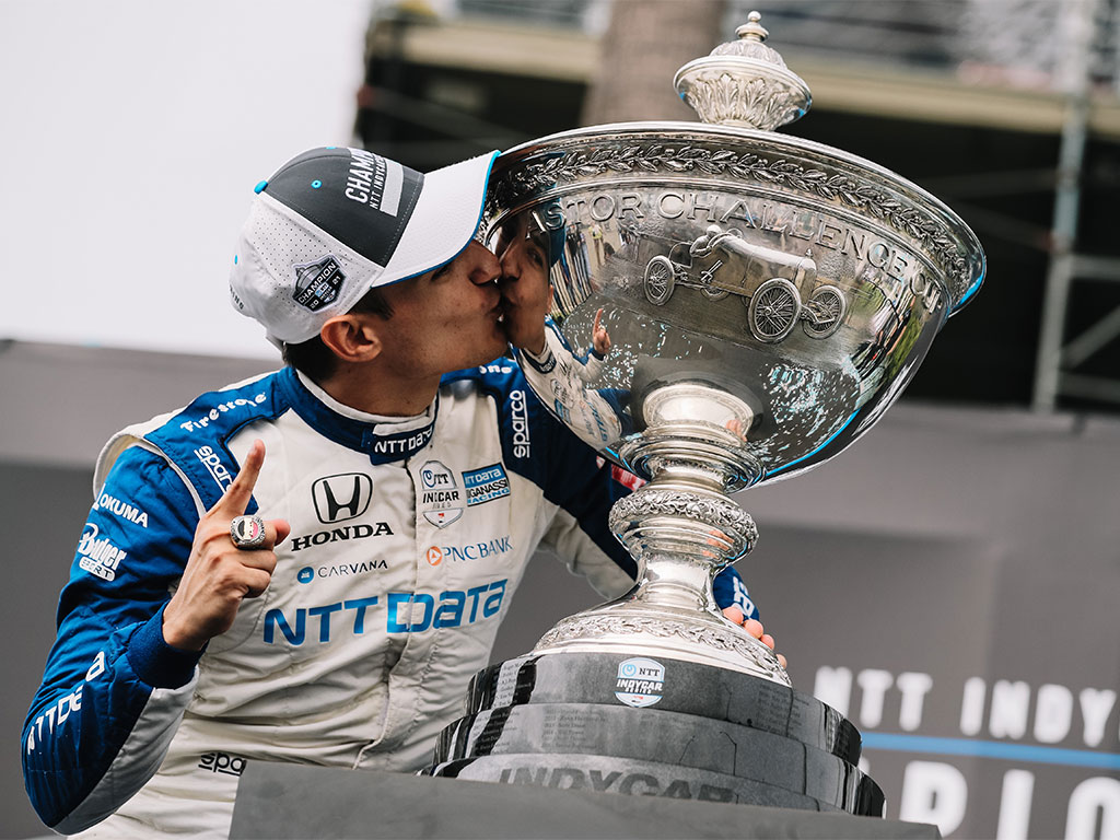 Alex Palou Campeón de la  Indycar