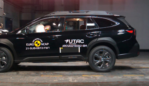 Nuevo Subaru Outback, coche más seguro 2021 según EuroNCAP