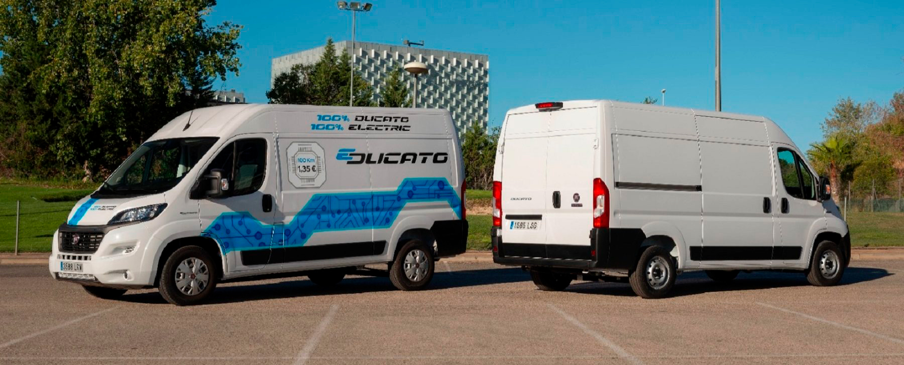 Fiat Ducato y E-Ducato 8, Sin malos humos y hasta 370 kilómetros de autonomía con electricidad