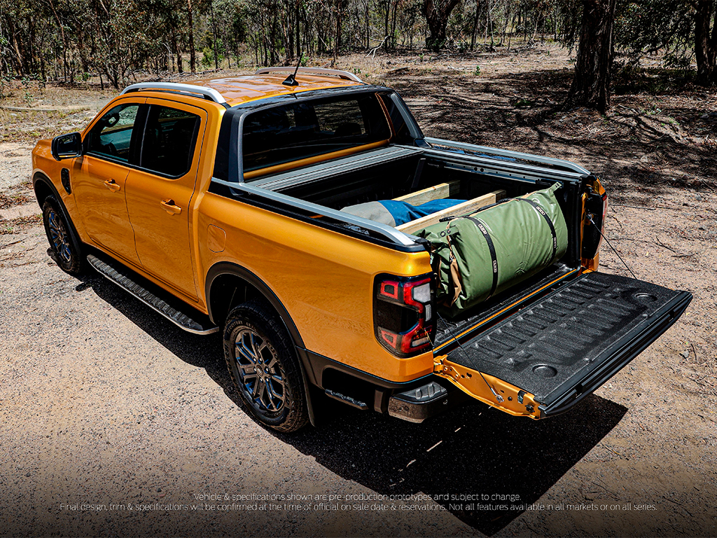 Nuevo Ford Ranger, mucho más práctico