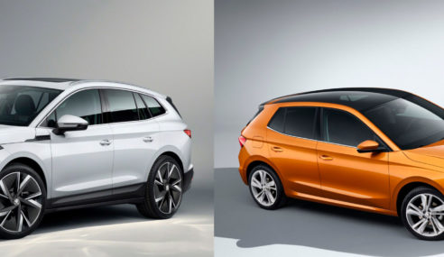 ŠKODA ENYAQ iV y ŠKODA FABIA los más seguros de su clase