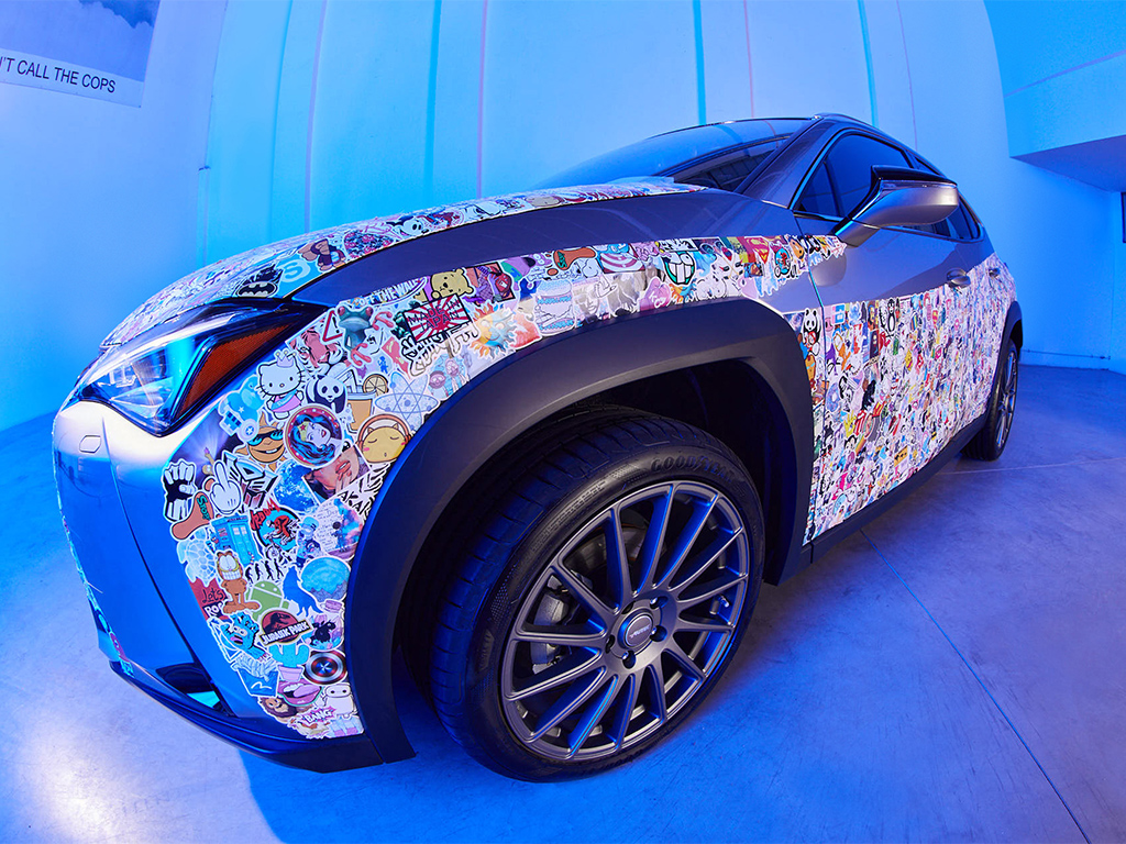 Lexus UX Sticker Bomb