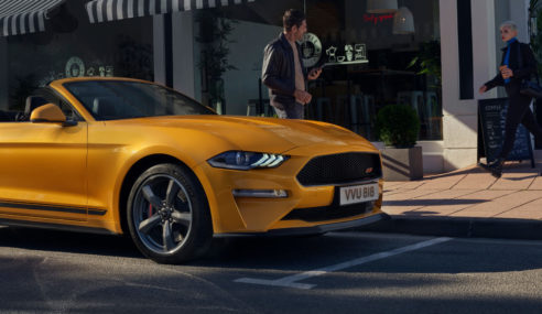 Ford Mustang California Special de estreno en Europa