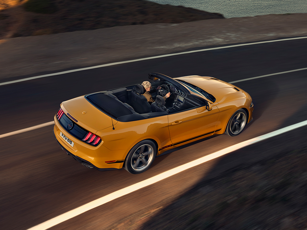 Ford Mustang California Special de estreno en Europa