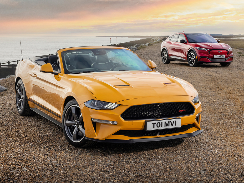 Ford Mustang California Special de estreno en Europa