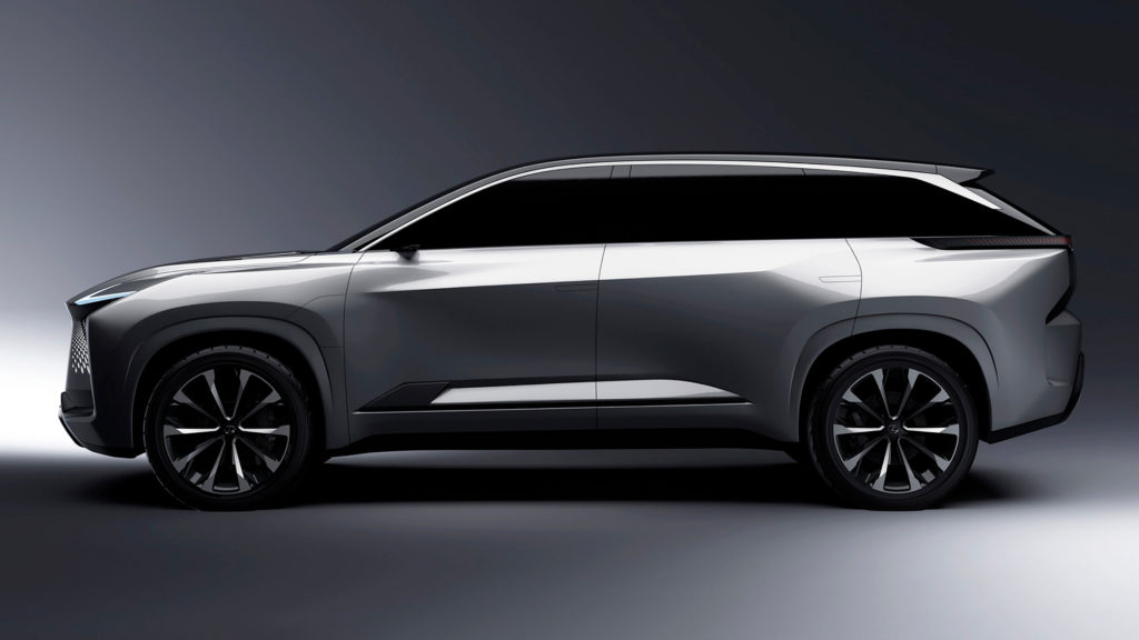 Primeras imágenes del nuevo SUV 100% eléctrico de Lexus