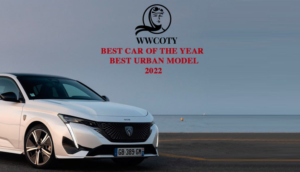 Peugeot 308, elegido Women’s World Car Of The Year
