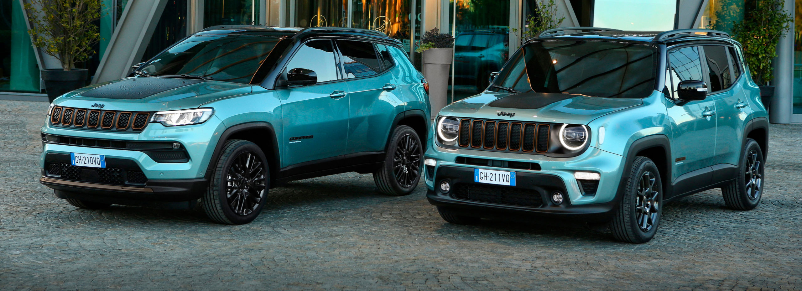 La tecnología híbrida suave e-Hybrid en el Jeep Compass y el Jeep Renegade