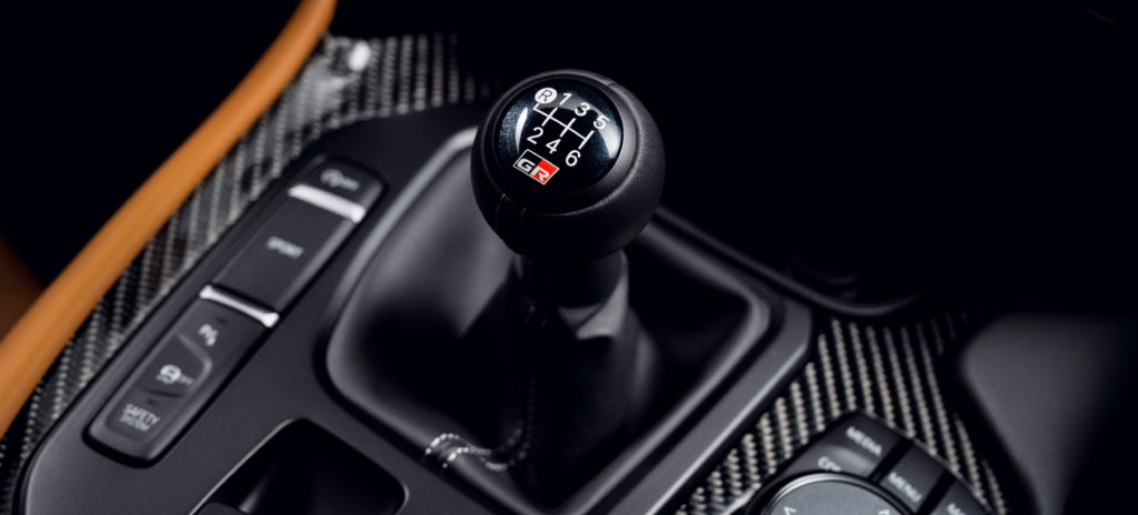 Toyota GR SUPRA ahora con transmisión manual