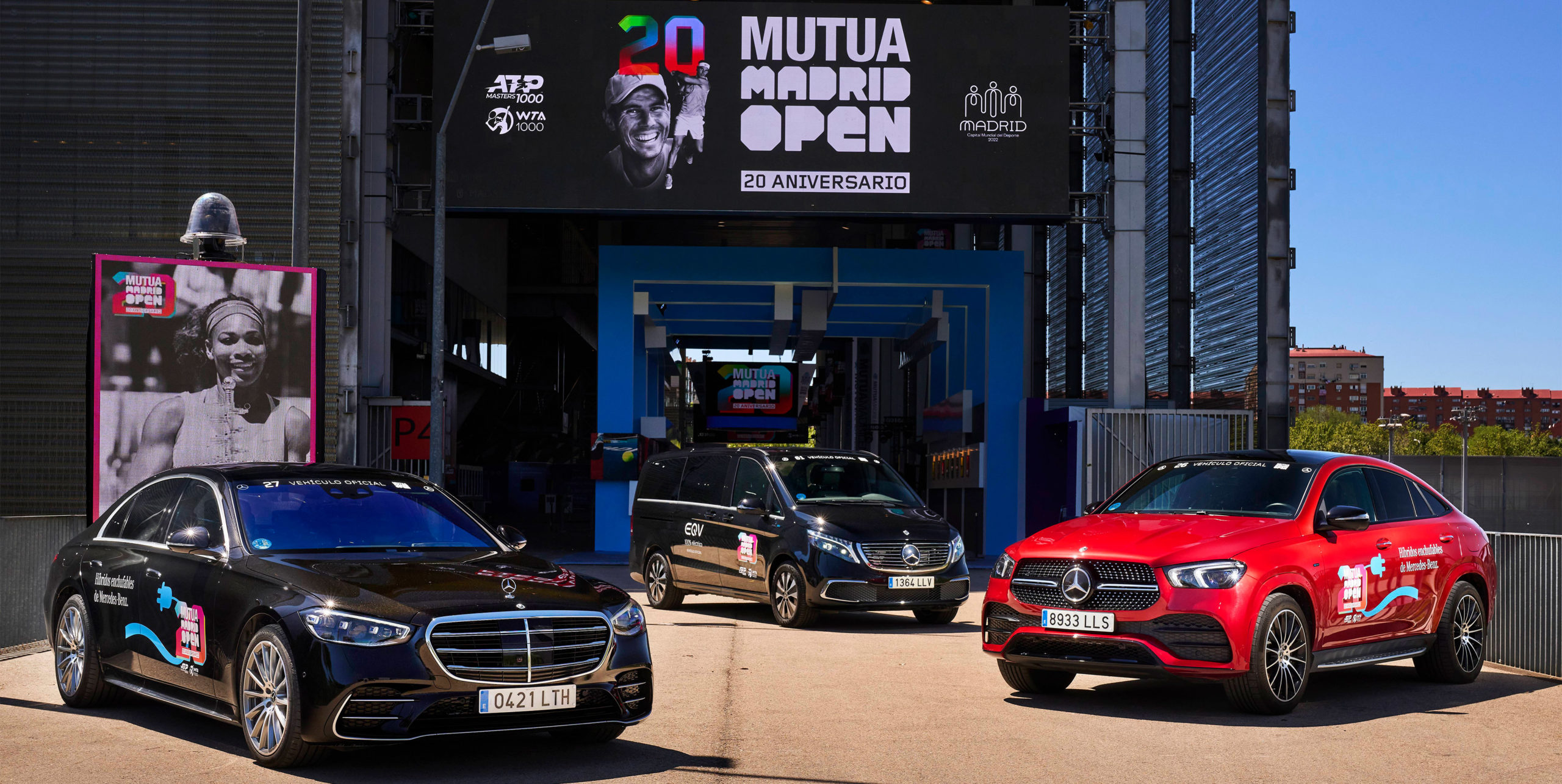 Mercedes-Benz y Mutua Madrid Open, compañeros de viaje