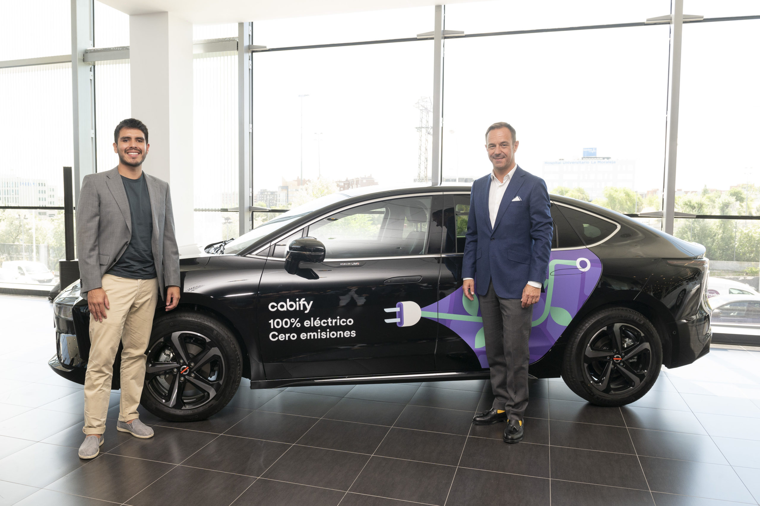 Cabify operará en Madrid con los primeros Mobilize Limo a nivel mundial