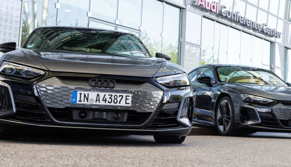 Indicador de autonomía eléctrica en AUDI