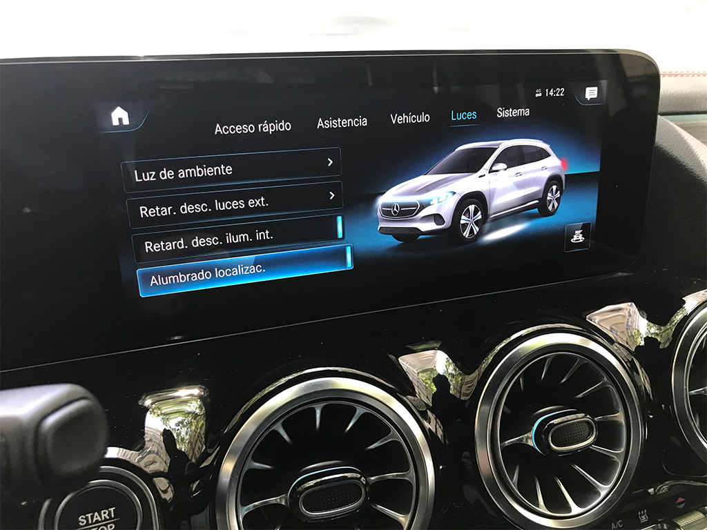 Prueba Mercedes-Benz EQA 250 el más asequible eléctrico de la marca