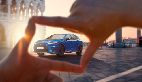 Nuevo Lexus RX protagonista en el Festival de Venecia