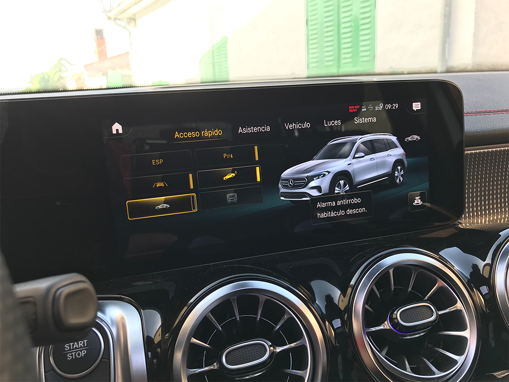 Prueba Mercedes-Benz EQB SUV eléctrico de hasta 7 plazas