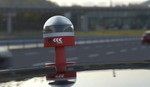 Baliza V16 con geolocalización, incluye conexión a la DGT