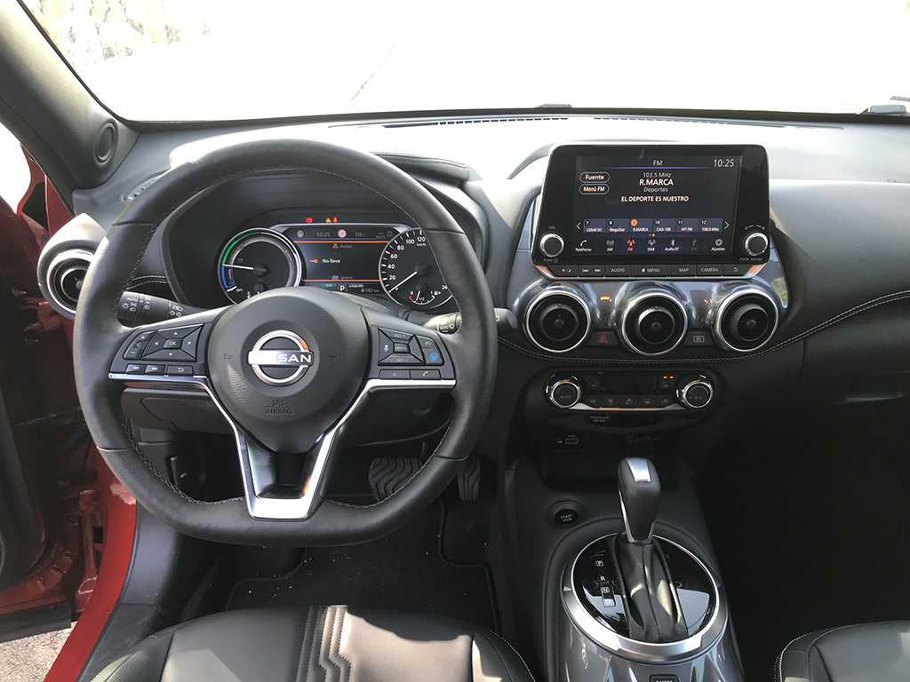 A prueba el Nissan Juke Hybrid la apuesta más logica