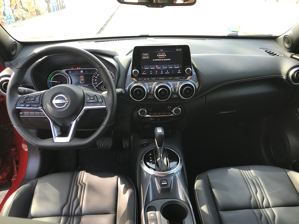 A prueba el Nissan Juke Hybrid la apuesta más logica