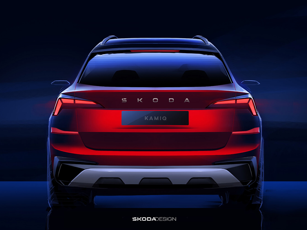 Škoda Scala y Kamiq, primeros bocetos