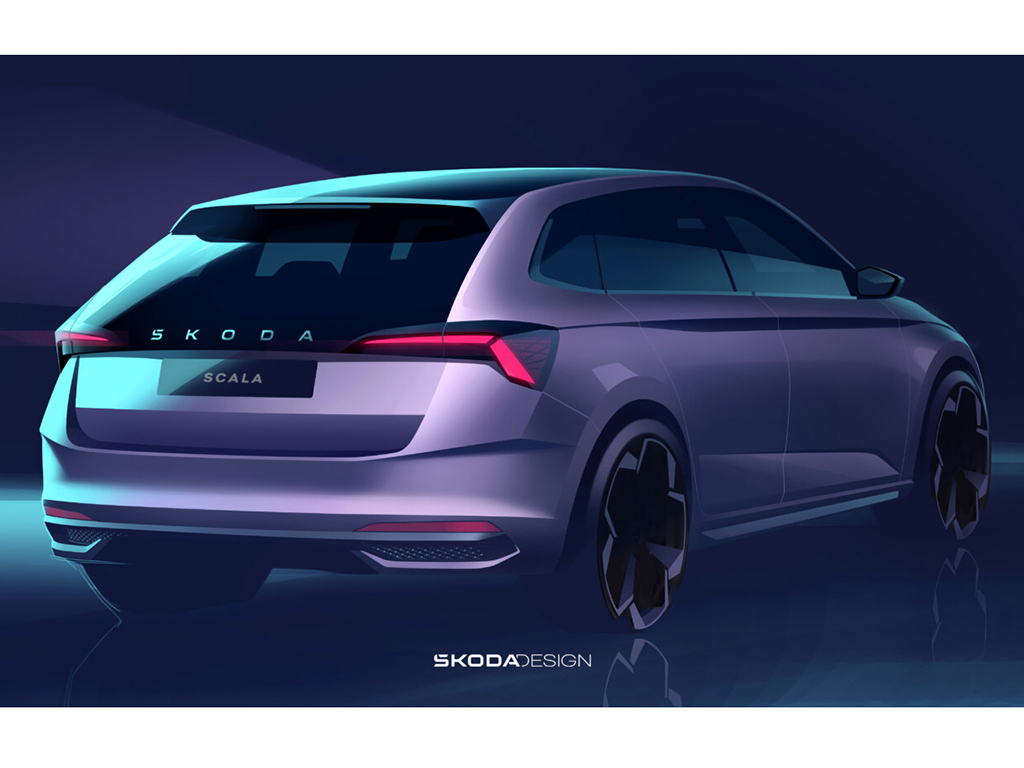Škoda Scala y Kamiq, primeros bocetos
