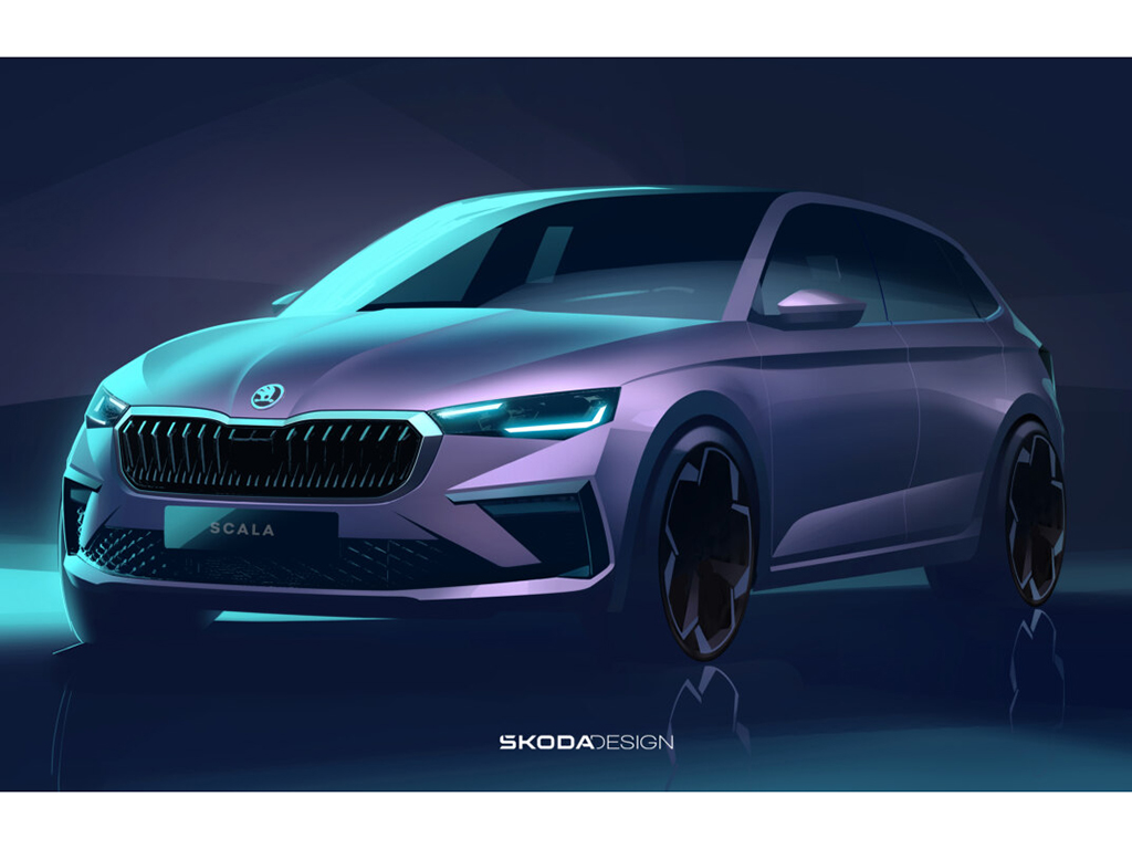 Škoda Scala y Kamiq, primeros bocetos