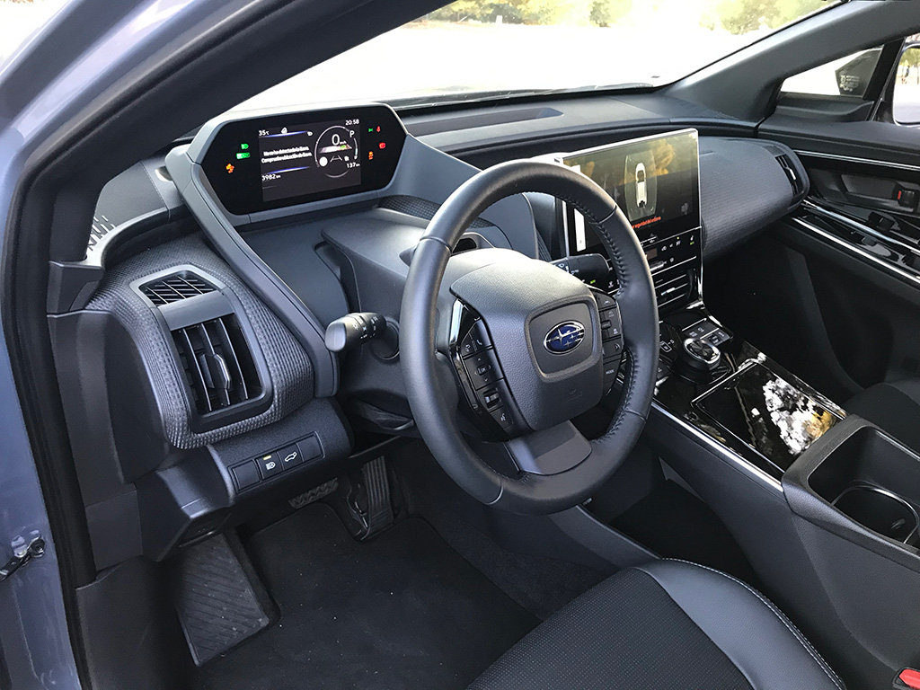 A prueba el Subaru Solterra el primer eléctrico 100% de Subaru