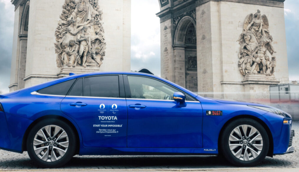 500 Toyota Mirai de pila de hidrógeno para los Juegos Olímpicos de París2024