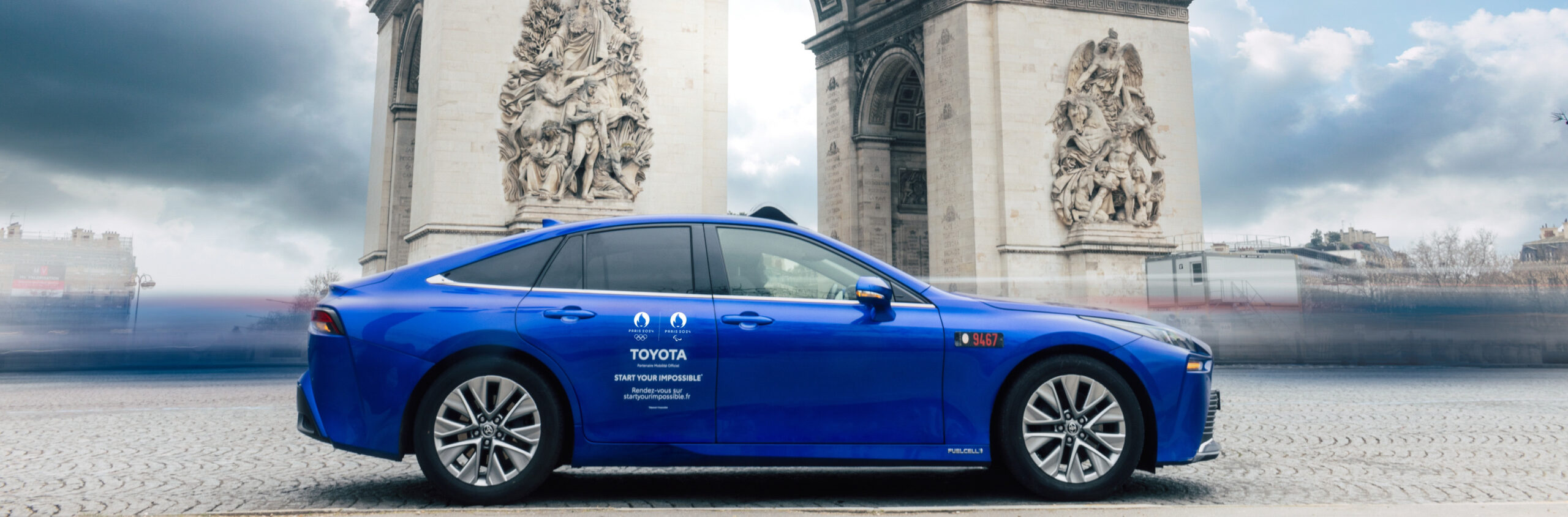 500 Toyota Mirai de pila de hidrógeno para los Juegos Olímpicos de París2024