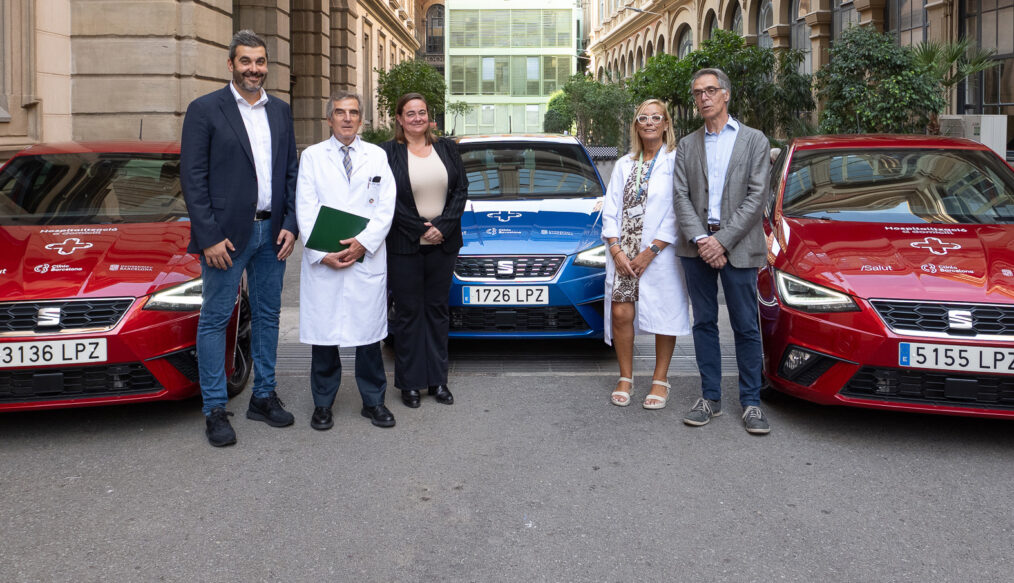 SEAT S.A. cede tres vehículos al Hospital Clinic de Barcelona
