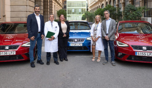 SEAT S.A. cede tres vehículos al Hospital Clinic de Barcelona