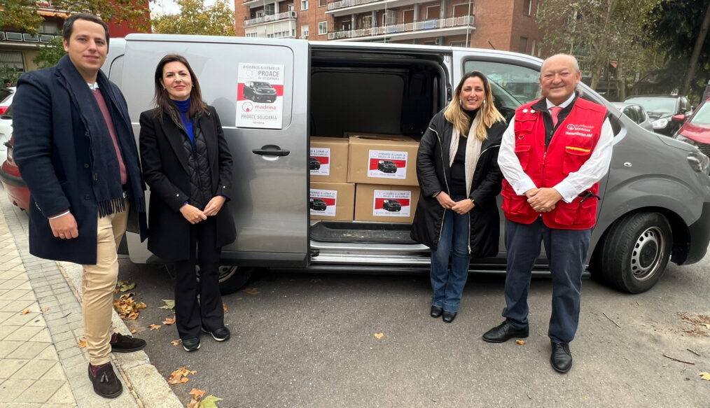 Toyota Proace Solidaria, 1.500 raciones de los empleados a la Fundación Madrina