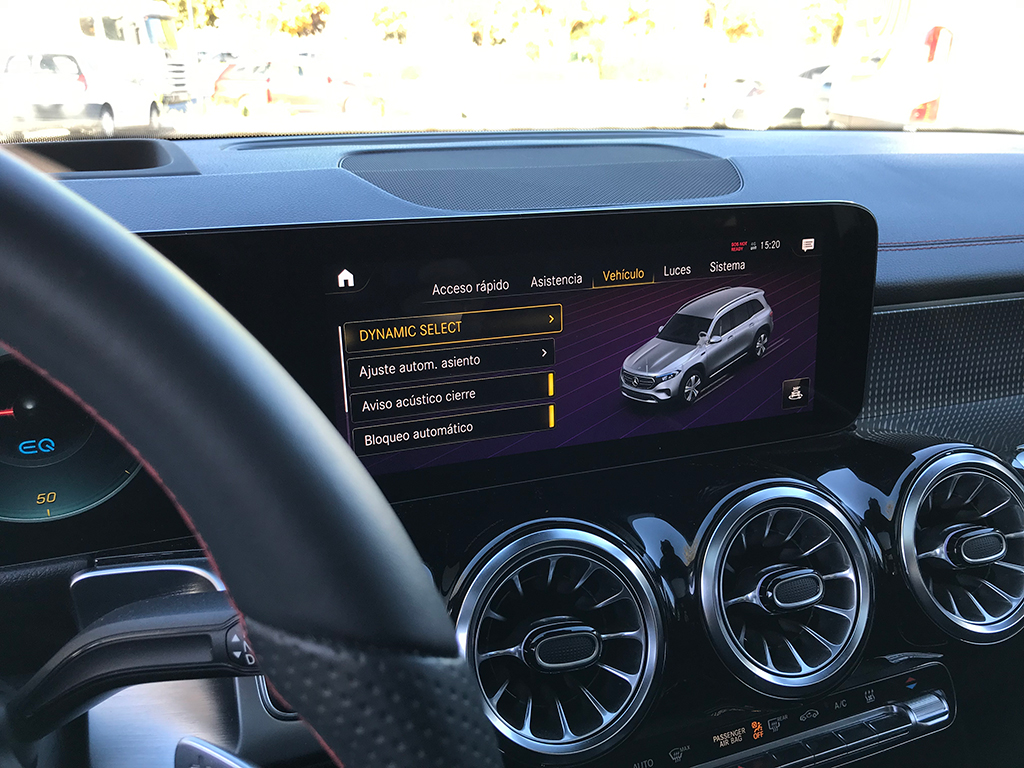 Prueba Mercedes EQB 300 SUV 100% eléctrico y de 7 plazas